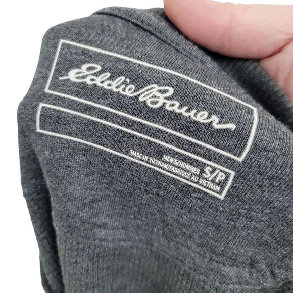 2/$20 Eddie Bauer Plain Grey Crewneck Sweatshirt Top Size: Small - Picture 8 of 9